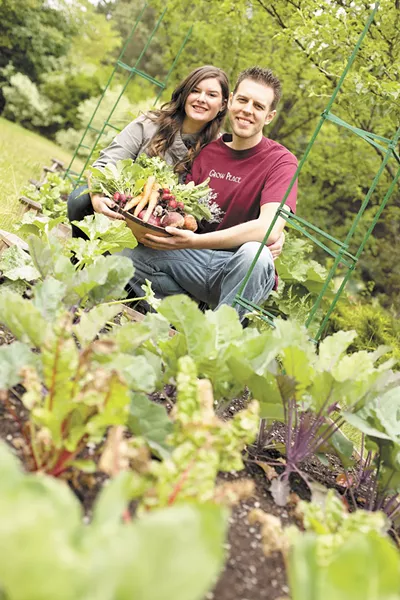 Tessa Trow and Josh Meckel, co-founders of Spokane VegFest. - YOUNG KWAK