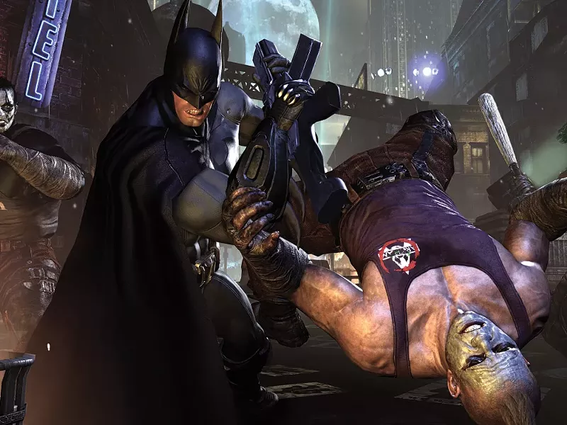 The bat is back, and this time he’s cleaning up the whole town.