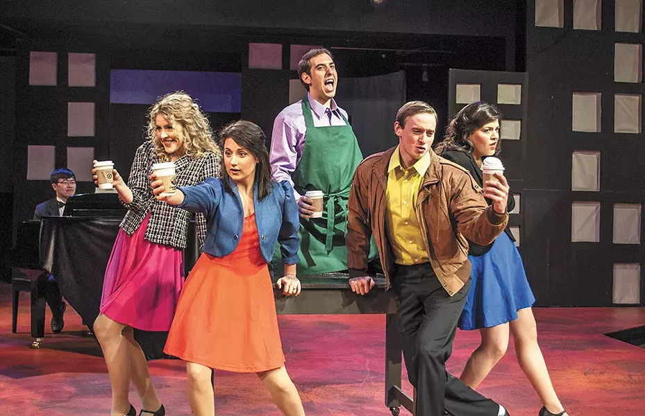The cast of Interplayers' And the World Goes Round. - SARAH WURTZ