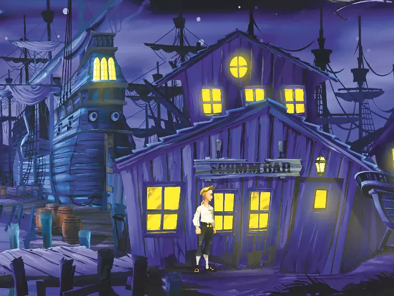 The developer of the Monkey Island game, seen above, turned to Kickstarter for money to make a new game — and he raised $3.3 million.