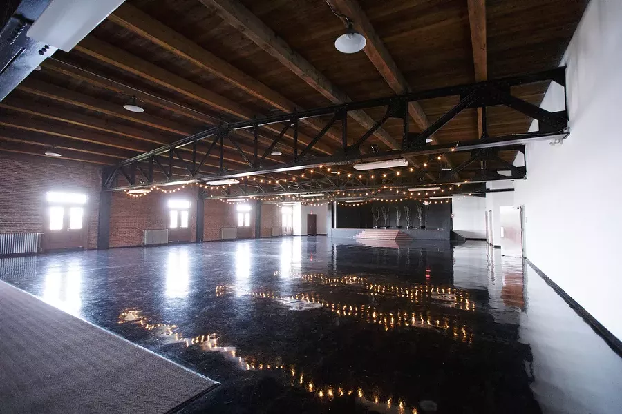 The Falls Room at the Riverside Event Center. - YOUNG KWAK