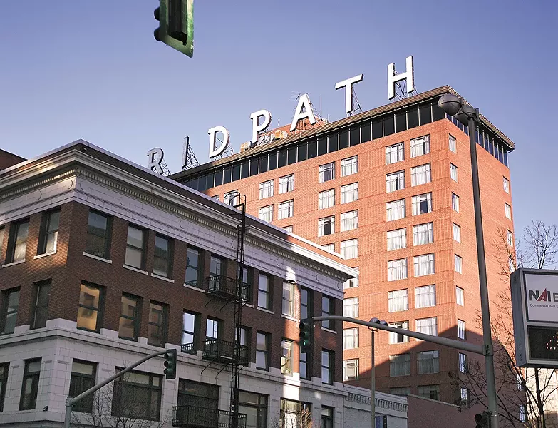 The fortunes of the long-shuttered Ridpath Hotel appear to be changing. - YOUNG KWAK