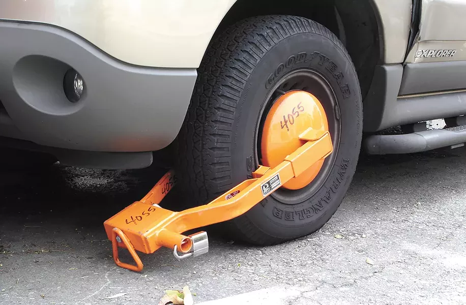 The latest step in the city's parking overhaul: a booting program