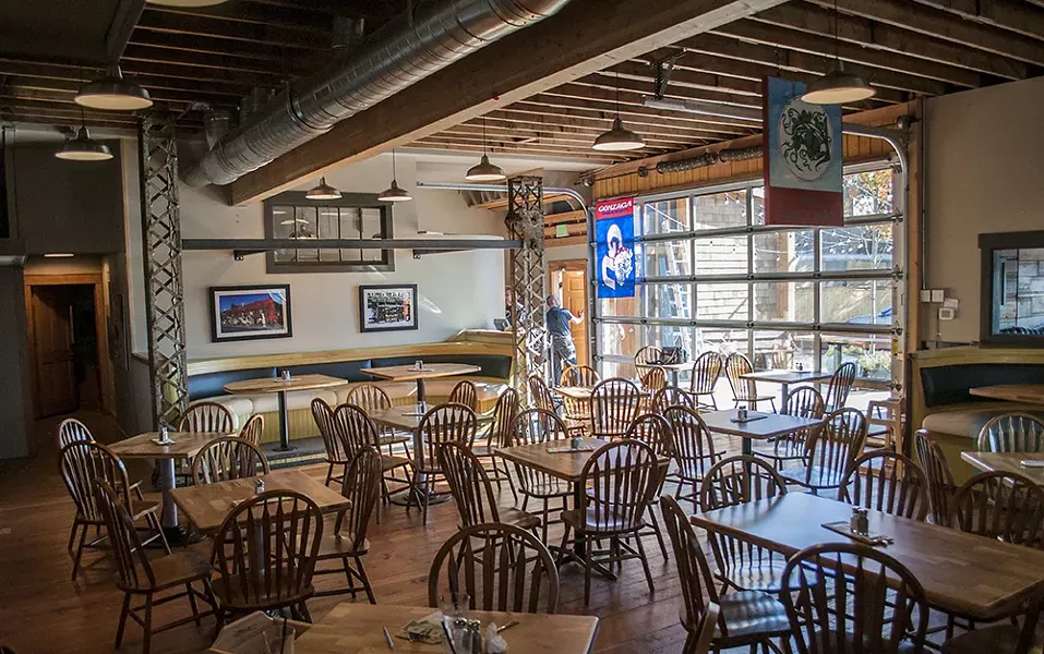 The main dining area at the newly reopened Geno's. - SARAH WURTZ