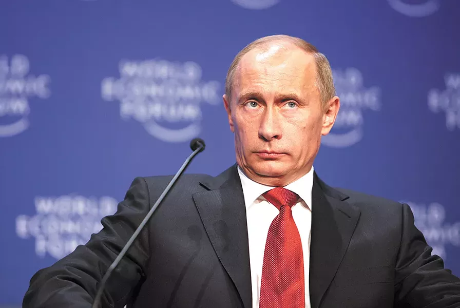 The mainstream media has failed to underscore Vladimir Putin's oil interest in Ukraine, says Project Censored. - REMY STEINEGGER