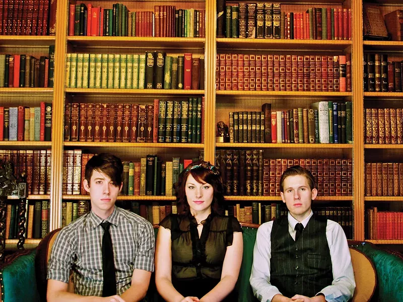 The Perennials (from left): Pete Wells, Amanda Wells, Aaron Hamel