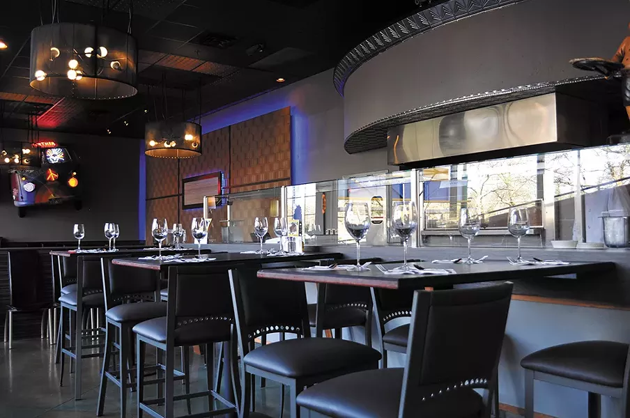 The remodeled interior of Rock City Grill.