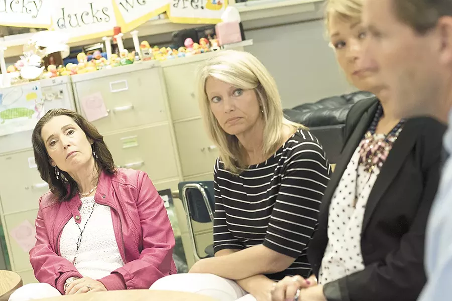 The school district's crisis teams act quickly to provide counseling after student deaths. - YOUNG KWAK