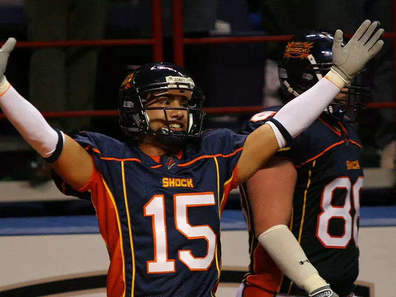 The Spokane Shock's Raul Vijil