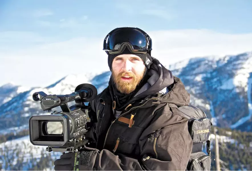 Tim Sorenson stays busy with skiing and filmmaking.