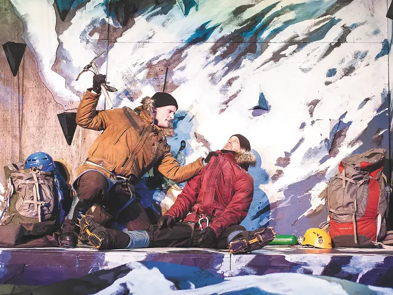 Todd Kehne and George Green in K2. - MIKE MCCALL