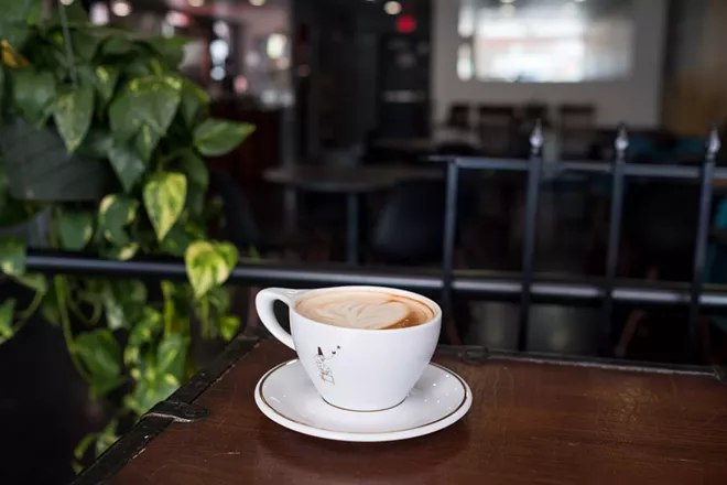 The coffee drinks at Next Door Deli & Coffee Lounge are made with Caffe Vita's Del Sol espresso blends - HECTOR AIZON