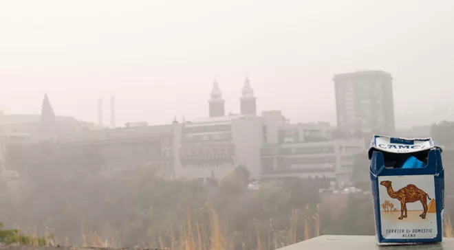 Four better, smokier versions of that boring Air Quality Index chart