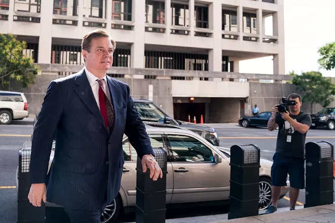 Paul Manafort, President Donald Trump's former campaign chairman, arrives to the federal courthouse for an arraignment hearing in Washington, June 15, 2018. - ERIN SCHAFF/THE NEW YORK TIMES