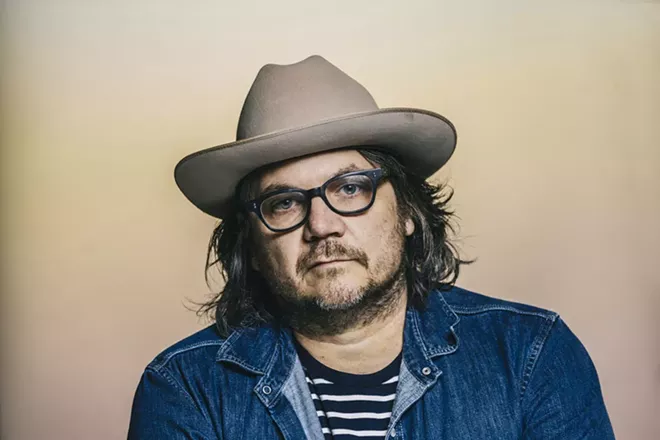 Jeff Tweedy made it through a contentious, strange but satisfying show at the Bing on Wednesday night.