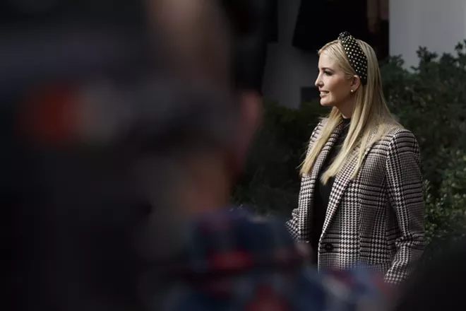 Ivanka Trump attends the traditional pre-Thanksgiving turkey pardoning, at the White House in Washington, Nov. 20, 2018. Trump repeatedly used a personal email account to conduct government business in 2017, a White House review found, a fact that raises the stakes on congressional oversight hearings that the new Democratic House majority will hold. - TOM BRENNER/THE NEW YORK TIMES