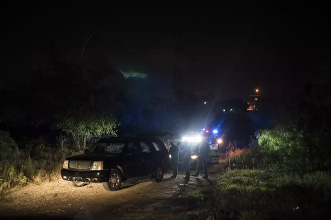 Undocumented immigrants are apprehended by law enforcement agents in Laredo, Texas, Aug. 13, 2018. Shortly after then-candidate Donald Trump announced his presidential campaign, he suggested that the number of undocumented immigrants living in the U.S. could exceed 30 million. But a new study by the Pew Research Center puts the number far lower and shows a significant decline over more than a decade. - TODD HEISLER/THE NEW YORK TIMES
