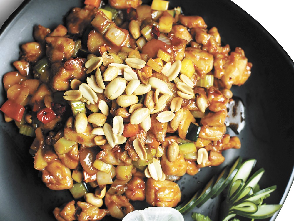 Kung Pao chicken from Chef Lu&#39;s Asian Bistro