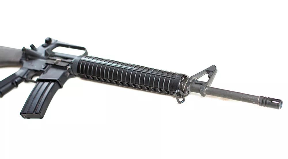 Supporters argue that the new gun laws extend existing restrictions on handguns to semi-automatic rifles like the AR-15. - YOUNG KWAK PHOTO