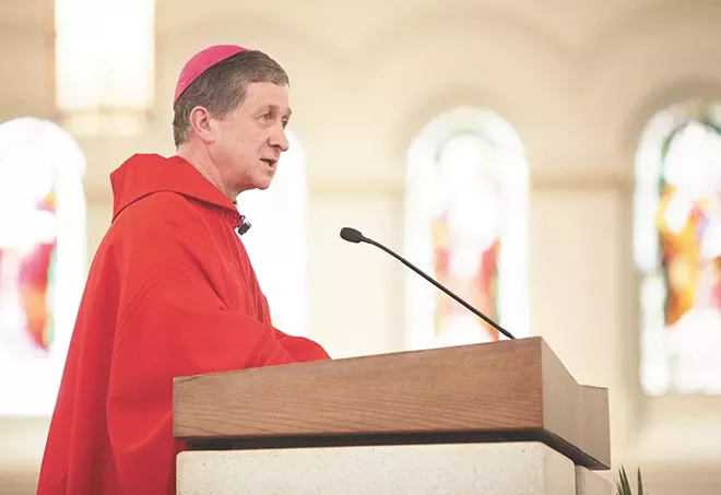 Despite his stated intentions to tamp down in some of the biggest Catholic culture war controversies, Cardinal Blase Cupich has been sucked into them. - YOUNG KWAK PHOTO