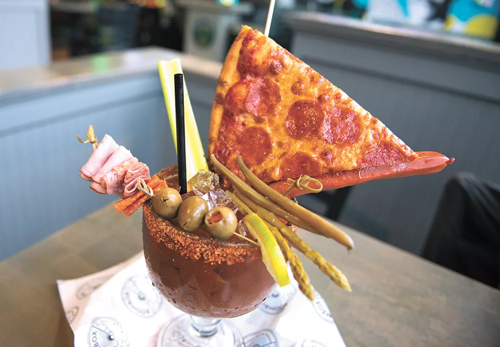 Best Bloody Mary Boombox Pizza 2019 Drink Local Spokane