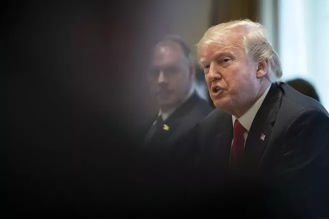 President Donald Trump meets with members of his Cabinet, in the Cabinet Room of the White House in Washington, Jan. 10, 2018. - TOM BRENNER/THE NEW YORK TIMES