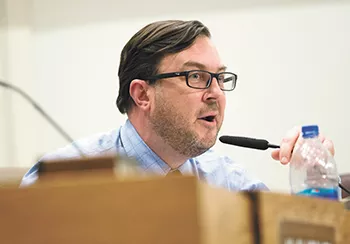 City Council President Ben Stuckart has been publicly critical of regulators like city fire marshals and the Spokane Regional Clean Air Agency for their impact on significant projects. - DANIEL WALTERS PHOTO