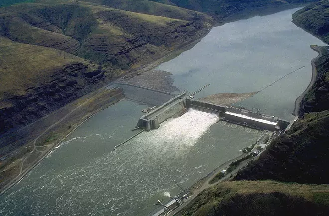 The Lower Granite Dam is one of four on the Snake River that some groups want to talk about removing. A state process to study the impacts of removal is being debated as lawmakers decide whether to fund community meetings or not. - U.S. ARMY CORPS OF ENGINEERS PHOTO