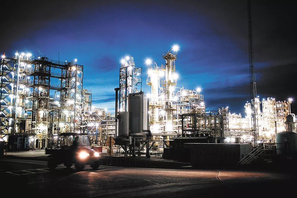 REC Silicon in Moses Lake warns trade disputes with China could force it to shutter, but another project in Newport is still in the works. - REC SILICON INC. PHOTO