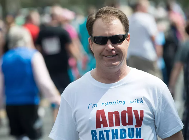 Andy Rathbun's brief time as a mayoral candidate might have doubled the maximum amount of money that donors can contribute to the mayoral race. - DANIEL WALTERS PHOTO
