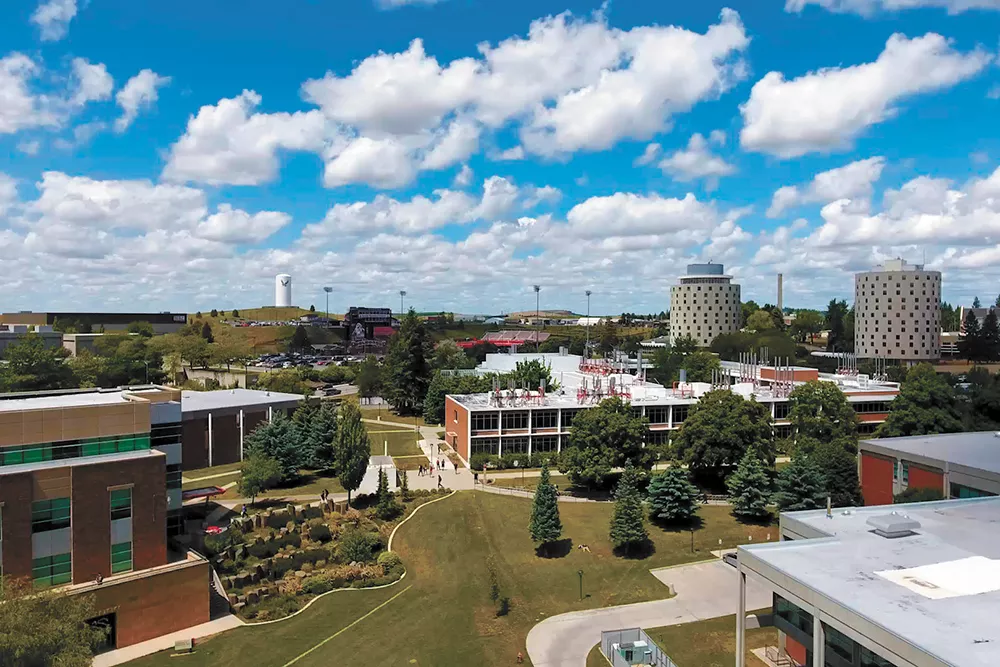 At Eastern Washington University, 77 percent of graduates receive some form of financial aid. - EWU PHOTO