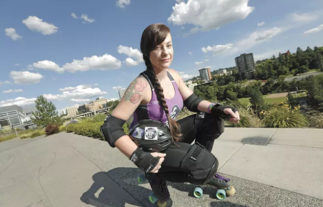 Spokane skater lands a spot on the country's first all-Jewish roller derby team