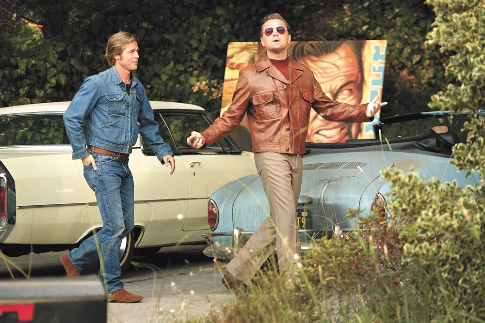 Brad Pitt and Leonardo DiCaprio return to the Tarantino-verse with Once Upon a Time in... Hollywood.