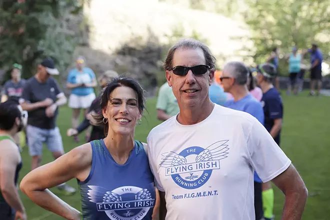 Since 2006, the Flying Irish Running Club has promoted fitness and camaraderie