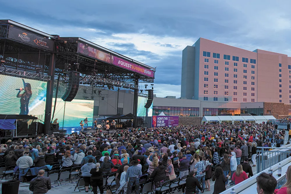 Area casinos invest millions of dollars to up the entertainment ante in the region