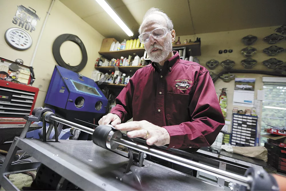 At Sharpstuff - a busy local knife-sharpening home business - no knife gets left behind