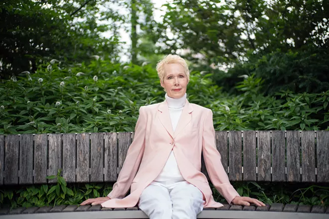 E. Jean Carroll, who has alleged that Donald Trump sexually assaulted her in 1996, in Manhattan on June 24, 2019. Carroll has sued Trump for defamation, saying in a lawsuit filed in state court on Monday Nov. 4, 2019, that Trump had damaged her reputation and her career when he denied her allegation in June. - TODD HEISLER/THE NEW YORK TIMES