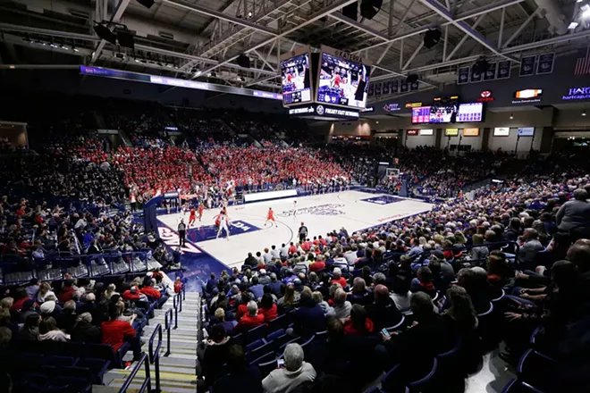 The Kennel is hosting arguably its biggest game ever when North Carolina comes to Spokane Wednesday. - YOUNG KWAK