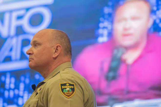 Spokane Sheriff Ozzie Knezovich has been one of the few consistent anti-Matt Shea voices in the Republican Party. - DANIEL WALTERS PHOTO