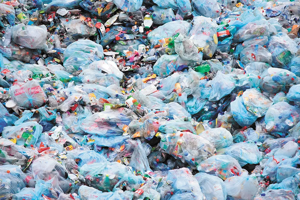 "We've reached crisis-level proportions of plastic pollution," says a lawmaker hoping to ban single-use plastic bags in Washington.