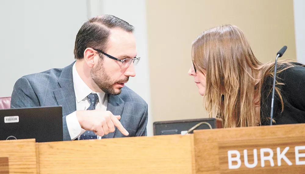 Conservative Councilman Michael Cathcart has found common ground with left-leaning Councilwoman Kate Burke. - DANIEL WALTERS PHOTO