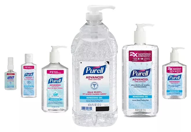 On eBay, 6 fluid ounces of Purell’s alcohol-free sanitizer — the equivalent of three-quarters of a cup — had a $55 price tag on Thursday night.