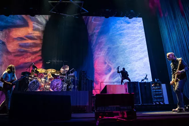 Tool is (left to right) Adam Jones, Danny Carey, Maynard James Keenan and Justin Chancellor. - ERICK DOXEY