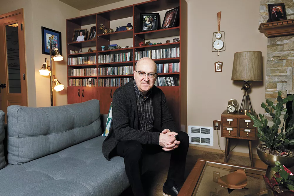 Chris Cook believes in the power of poetry as a shared, communal experience. But right now, he's in lockdown like everyone else. |YOUNG KWAK photo