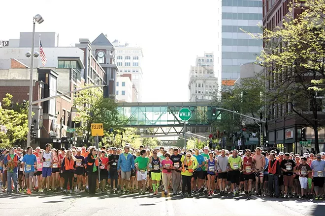 Fingers crossed crowds like this will be safe come September — when Bloomsday 2020 has been rescheduled — or sooner. - YOUNG KWAK