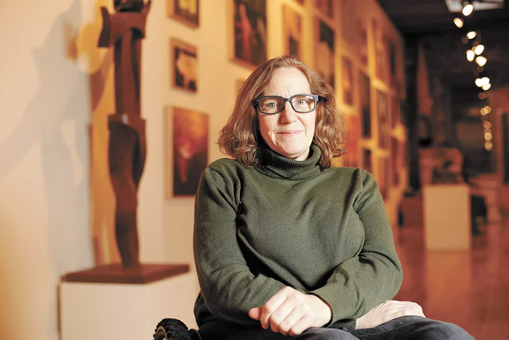 The Art Spirit Gallery's Blair Williams. - YOUNG KWAK PHOTO