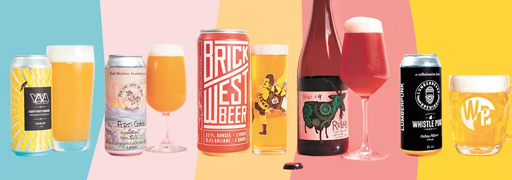 Whether it's picking up beer to-go or having a pint out with friends, it's a great time to explore the Inland Northwest's breweries. - DEREK HARRISON PHOTO