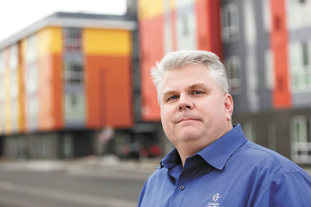 Catholic Charities of Eastern Washington CEO Rob McCann tackled the issue of systemic racism in a video released last month. - YOUNG KWAK PHOTO