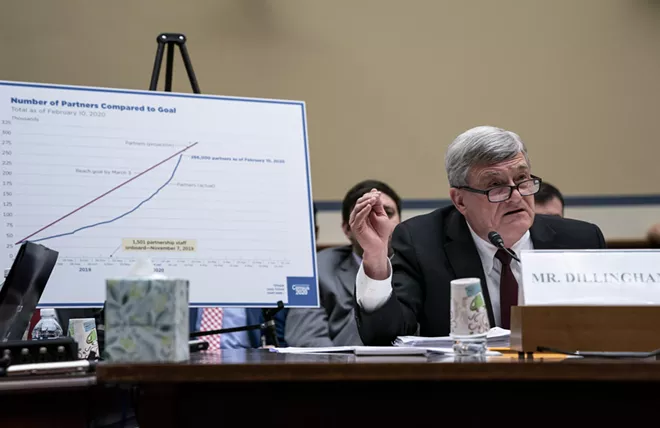 Steven Dillingham, director of the U.S. Census Bureau, testifies to the House Committee on Oversight and Reform on Capitol Hill in Washington, Feb. 12, 2020. The Census Bureau confirmed late Monday, Aug. 3, 2020, that it plans to cut four weeks from the schedule for finishing its count of the nation’s 330 million residents, a turnabout that census experts said would deeply imperil an accurate tally of the population. - ANNA MONEYMAKER/THE NEW YORK TIMES