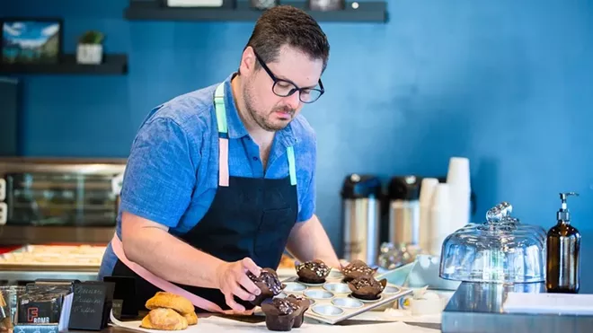 Ricky Webster plans to open Rind and Wheat, a local bakery and cheese shop, this fall. - ARI NORDHAGEN